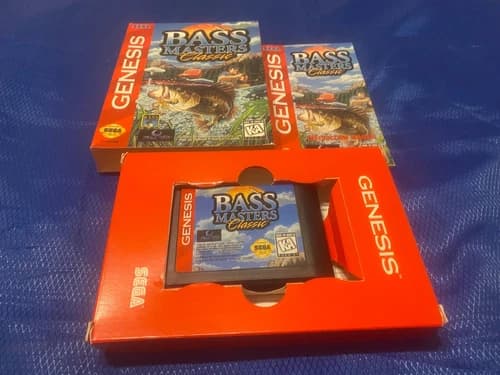 BASS Masters Classic (Sega Genesis, 1995) tested complete