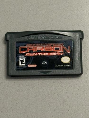 Need for Speed: Carbon Own The City (Nintendo Game Boy Advance, 2006) GBA TESTED