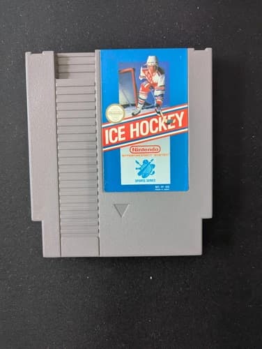 Ice Hockey - Nintendo NES Game - Authentic - Tested - Free Shipping