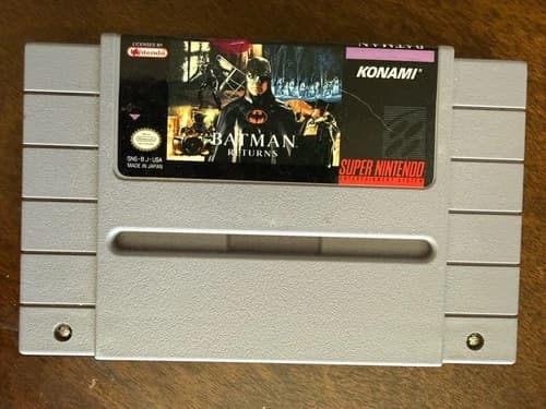 Batman Returns (Super Nintendo Entertainment System, 1992) SNES CARTRIDGE ONLY
