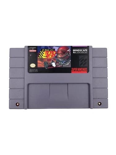 Game Only Al Unser Jr.'s Road To The Top Super Nintendo