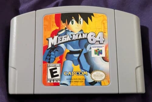 Mega Man 64 (Nintendo 64, N64) - Authentic, Tested, Cartridge Only