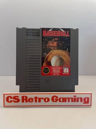 Tecmo Baseball (Nintendo NES) Authentic Cleaned Tested Working