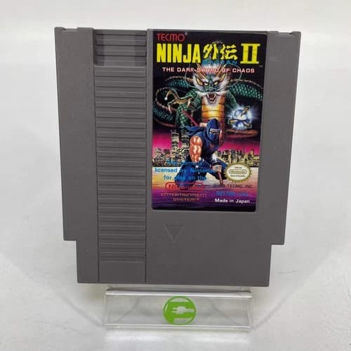 Ninja Gaiden II The Dark Sword of Chaos (Nintendo NES, 1990)