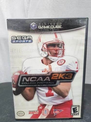 NCAA College Football 2K3 GameCube Nintendo Sega Sports ESPN CIB Complete Tested