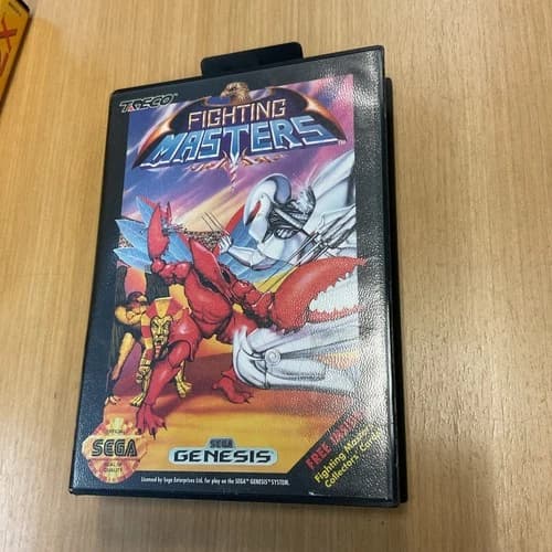 Fighting Masters Sega Genesis Tested Authentic