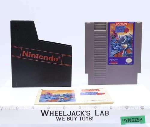 Mega Man 3 Nintendo Entertainment System NES CapCom 1990 Tested Video Game
