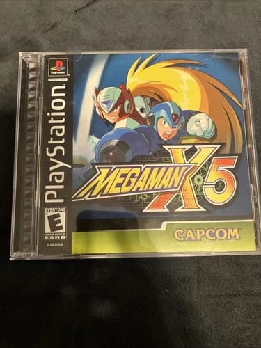 Mega Man X5 (Sony PlayStation 1, PS1) Complete CIB With Manual