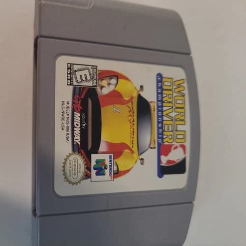 World Driver Championship 1999 Authentic N64, Tested Nintendo 64