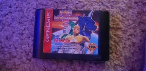 King of Monsters 2 Genesis 1992 Cartridge Monster Design