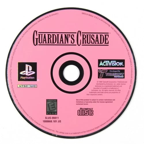 Guardian's Crusade Playstation Authentic Tested Disc Only