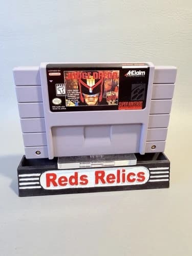 Judge Dredd SNES Cartridge Authentic Tested - Cleaned - Reconditioned