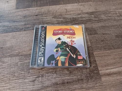 Walt Disney's Story Studio Mulan (Sony PlayStation 1 PS1 1999) CIB Complete Game