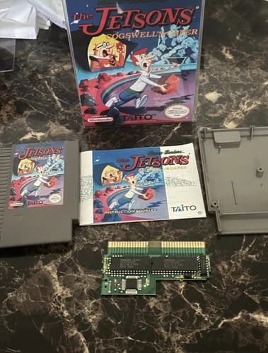 Jetsons: Cogswell's Caper (Nintendo NES) Cart TESTED WORKS GREAT!