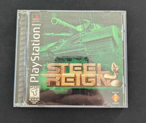 Steel Reign (Sony PlayStation, PS1) -CIB-