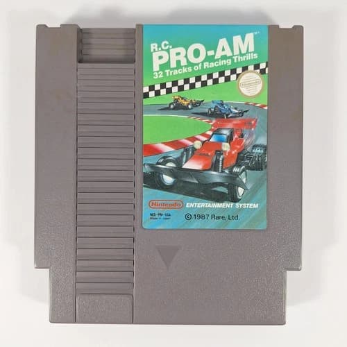 R.C. Pro-Am Nintendo Entertainment System NES Game Cartridge - Tested