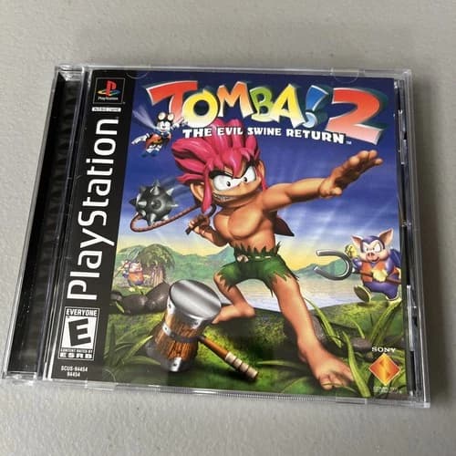 Tomba 2 The Evil Swine Return (Sony PlayStation 1 PS1, 1999) CIB