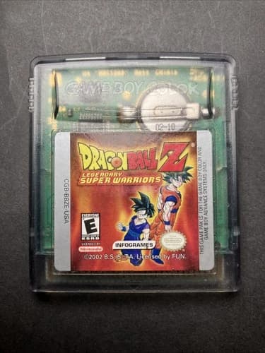 Game Boy Color Dragon Ball Z Legendary Super Warriors 2002