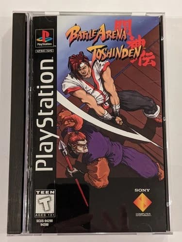 Battle Arena Toshinden (Sony PlayStation 1) -- PS1 -- Classic Fighting Game