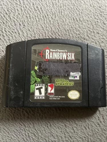 Tom Clancy's Rainbow Six (Nintendo 64, N64, 1999) - Tested, Cart Only