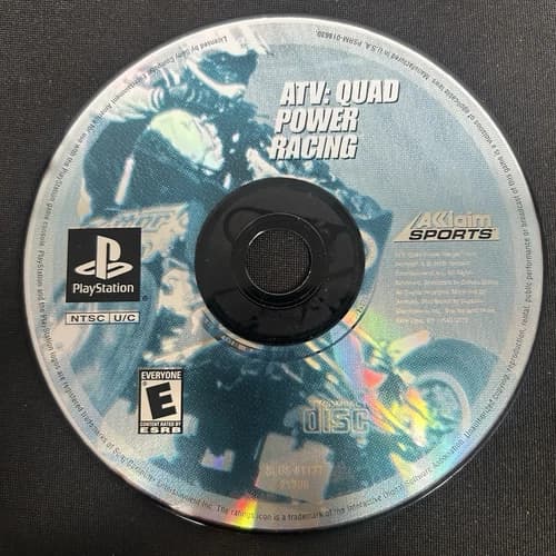 ATV: Quad Power Racing - Sony PlayStation 1 (PS1) Disc Only Tested - No Tracking