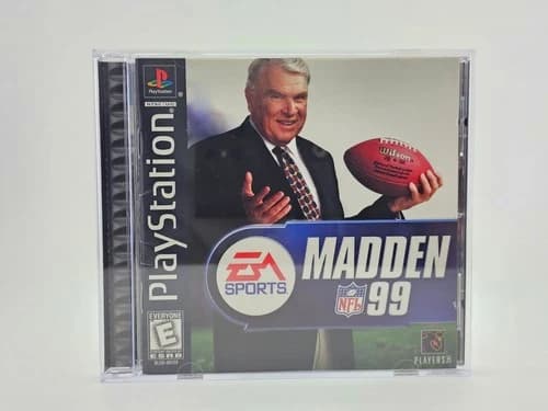 Sony Playstation 1 PS1 Madden NFL 99 CIB Cleaned & Tested