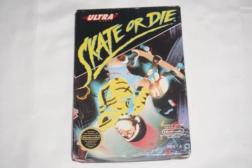 Skate or Die 1 (Nintendo NES) Complete in Box CIB