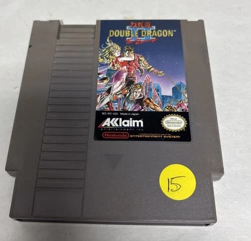 Double Dragon 2 II: The Revenge (Nintendo NES) Cart Only - Tested - Free Shippin