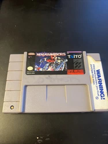 Ninja Warriors for Super Nintendo SNES