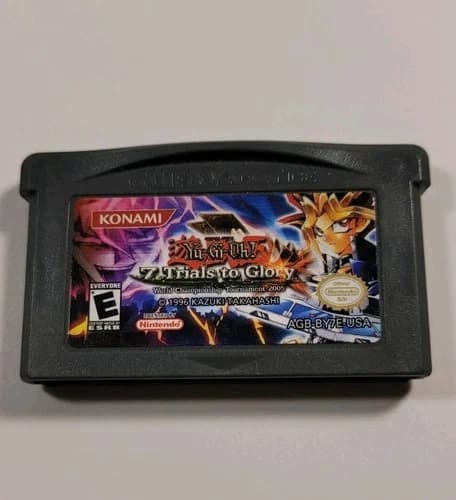 Yu-Gi-Oh 7 Trials To Glory Gameboy Advance (GBA) Game Cartridge- Tested