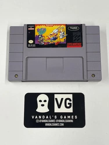 SNES - Rocko's Modern Life Spunky's Dangerous Day Super Nintendo Cart #2937