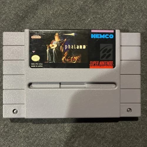 Phalanx Super Nintendo SNES 1992 Authentic Cartridge Only