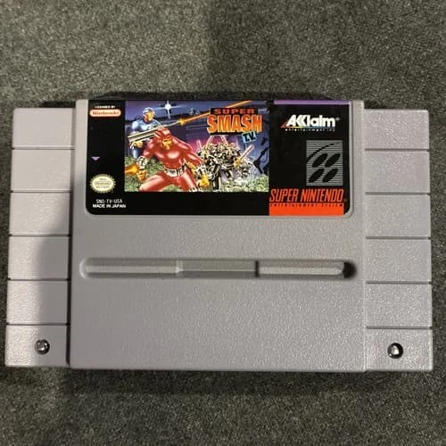 Super Smash T.V. - Super Nintendo SNES - Cartridge Only, Tested and Working!