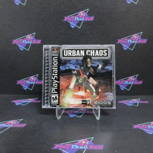 Urban Chaos PS1 PlayStation 1 Complete - 1 Year Warranty EX Cond