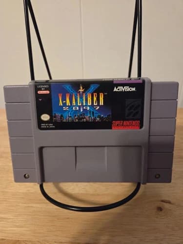 X-Kaliber 2097 (Super Nintendo SNES, 1994) Cartridge Only - Tested