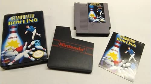 Nintendo NES Video Game CHAMPIONSHIP BOWLING::CIB