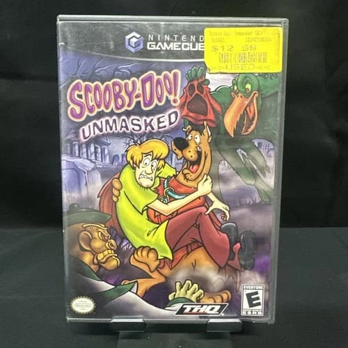 Nintendo GameCube SCOOBY-DOO UNMASKED Black Label Complete w Manual CIB
