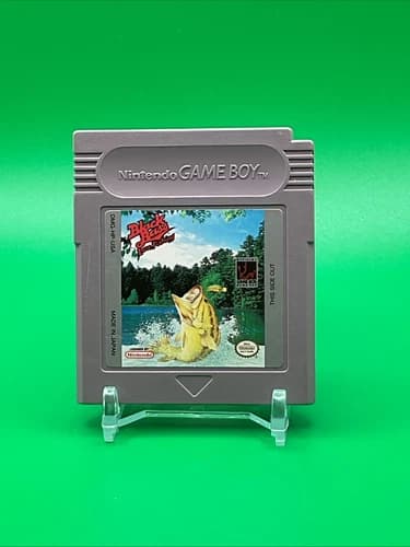 Black Bass Lure Fishing (Nintendo GameBoy, 1994) Tested 100% Working