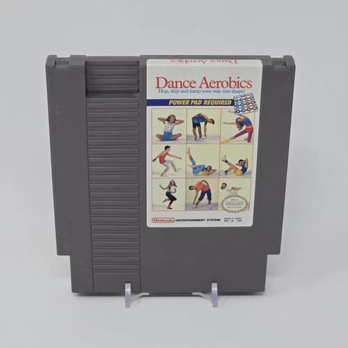 Dance Aerobics (Nintendo NES) CLEANED & TESTED