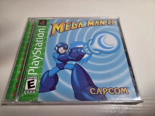 Mega Man 8 (PS1 Playstation 1) Greatest Hits, CIB Tested And Works w/ Manual