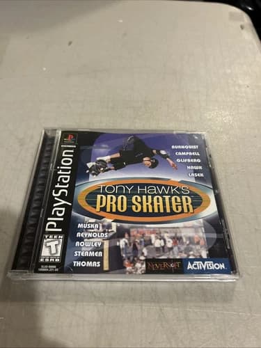 Tony Hawk's Pro Skater PS1 PlayStation 1 Complete CIB