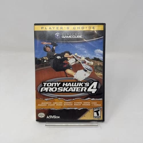 Tony Hawk's Pro Skater 4 (Nintendo GameCube, 2002) Complete With Manual Tested