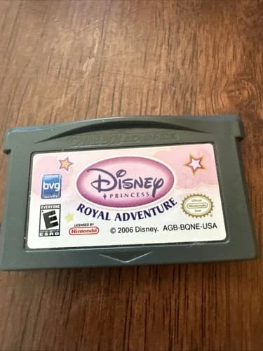 Disney's Princess Royal Adventure (Game Boy Advance) Authentic USA Game