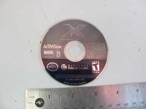 X-Men: The Official Game (Nintendo GameCube, 2006) Disc Only - Tested!