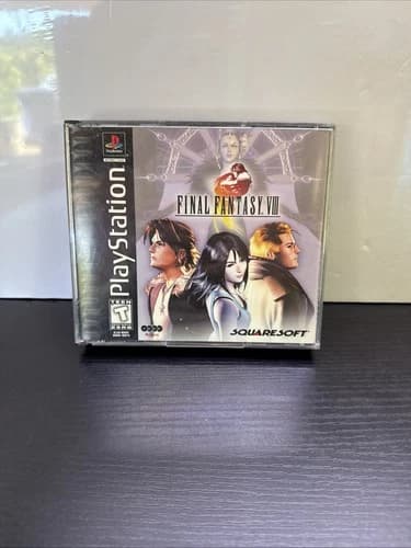 Final Fantasy VIII 8 (PlayStation 1, 1999) PS1 Black Label CIB Complete