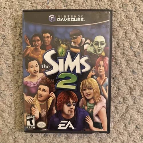 The Sims 2 Nintendo GameCube Complete Game with Case and Manual