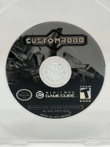 Nintendo GameCube Custom Robo Loose Disc Only Tested