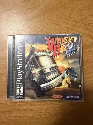 Sony PlayStation 1 - Vigilante 8 2nd Offense - CIB With Manual - Tested