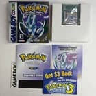 NICE! Pokemon Crystal Version Complete Box MISPRINT Authentic CIB Game Boy Color
