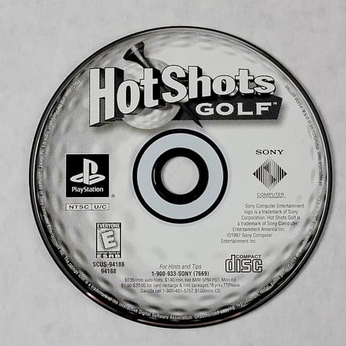 Hot Shots Golf - Loose Sony PS1 Playstation 1 Disc